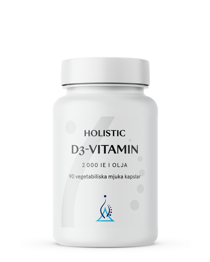 D3-vitamin i olja, 90 kapslar