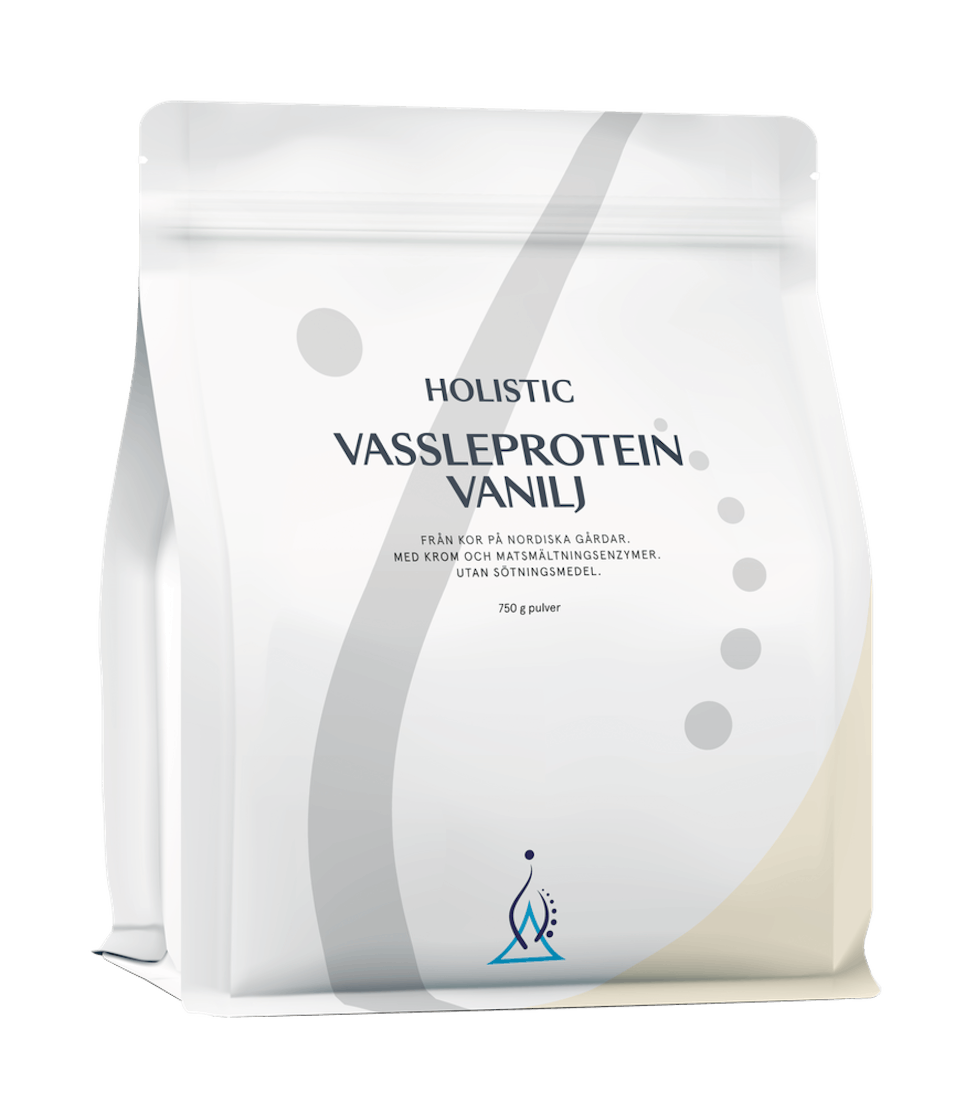Vassleprotein vanilj, 750 g