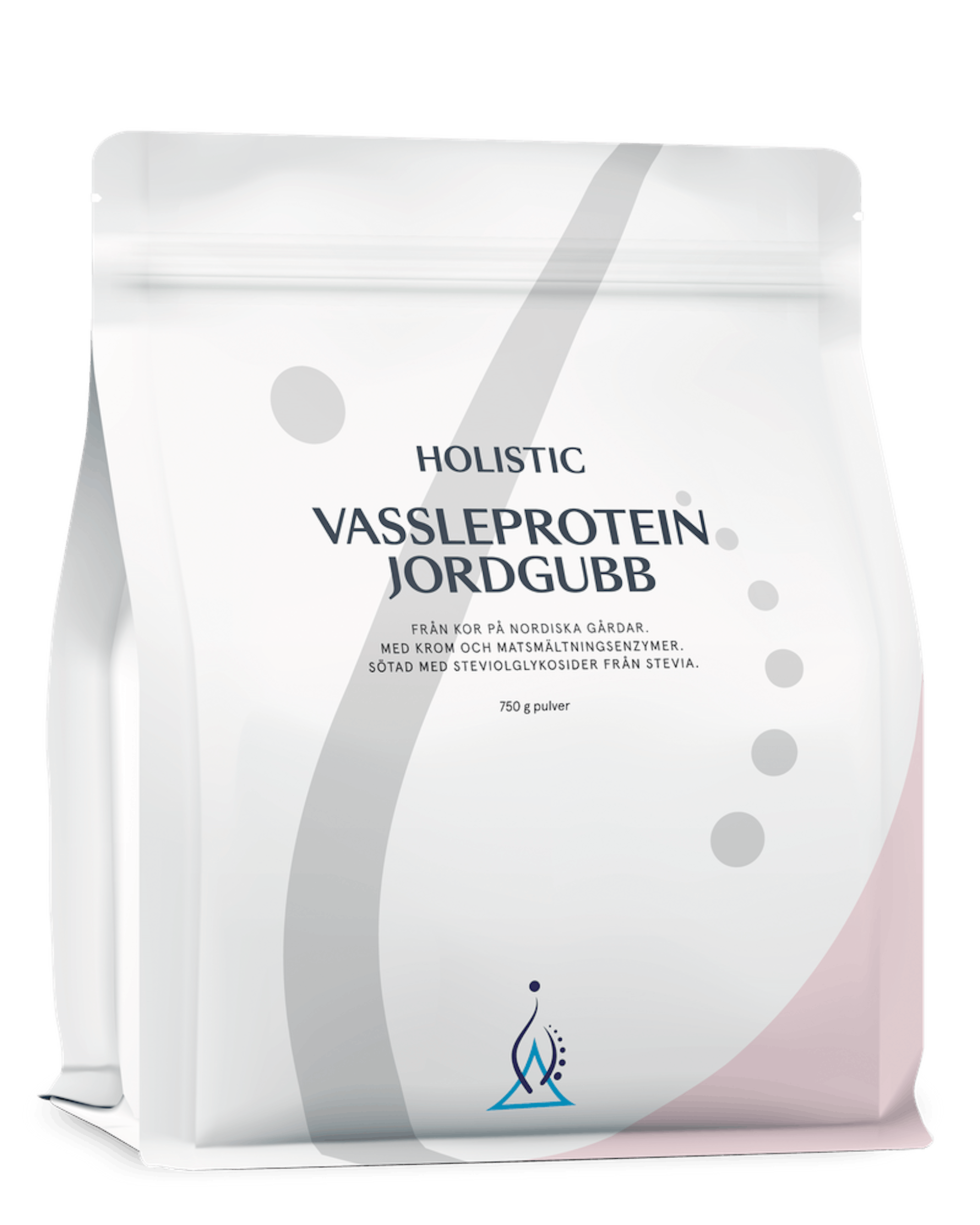 Vassleprotein jordgubb, 750 g