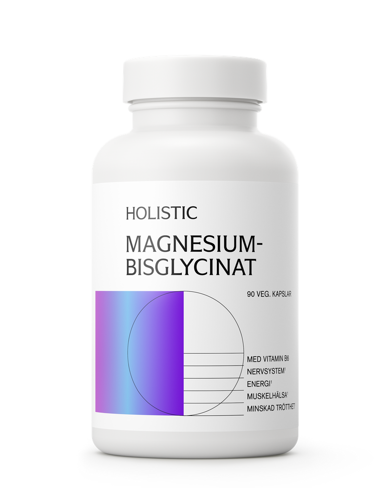 Magnesiumbisglycinat, 90 kapslar