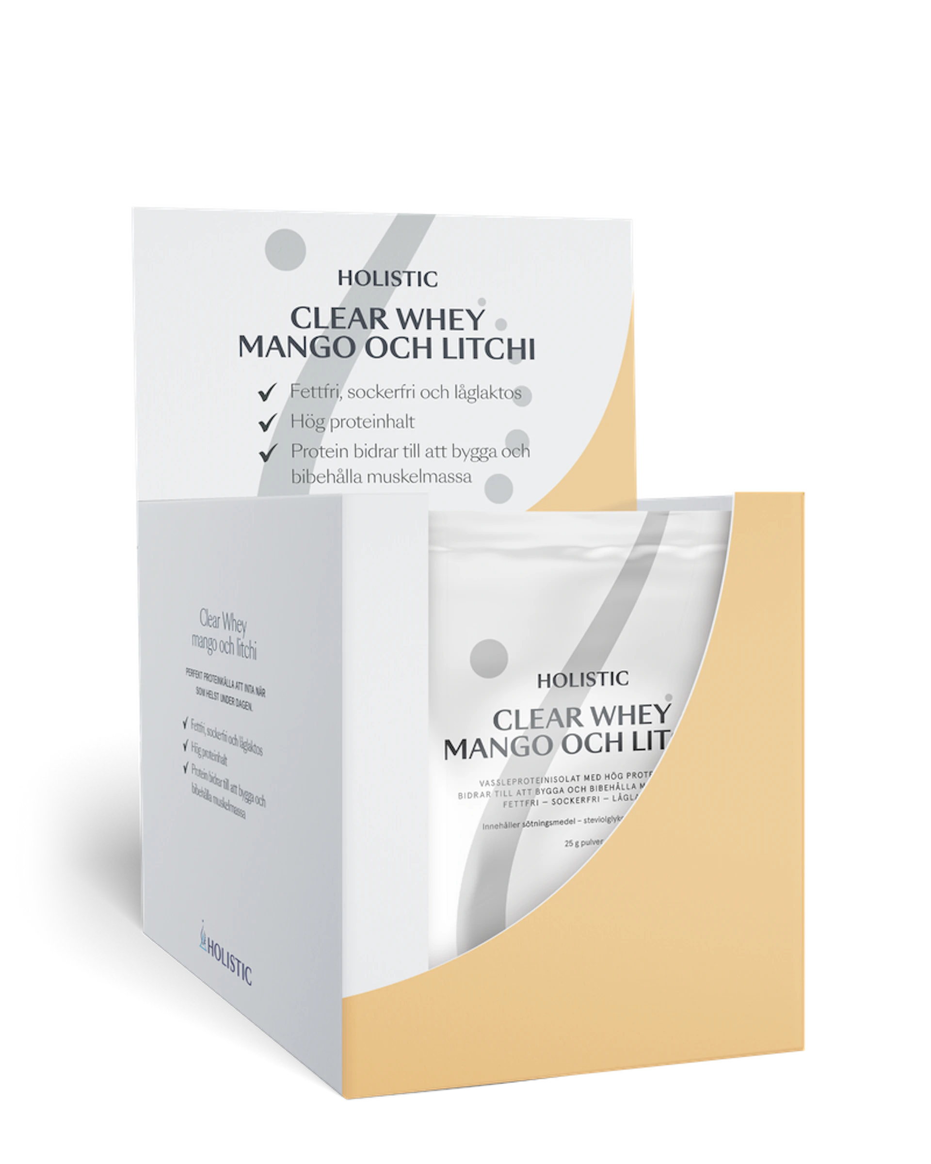 Clear Whey mango och litchi, 25g x 10 pack (2 av 2)