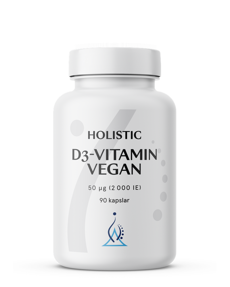 D3-vitamin vegan 2000, 90 kapslar