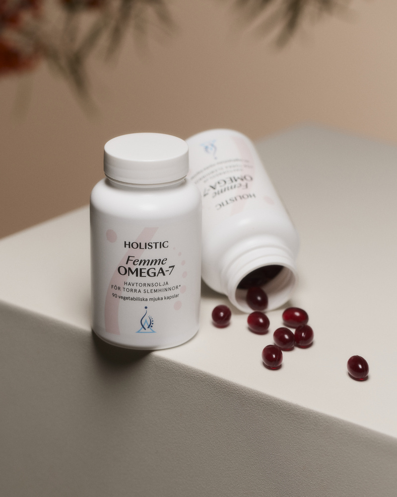 Femme Omega-7 havtornsolja, 90 kapslar (2 av 3)