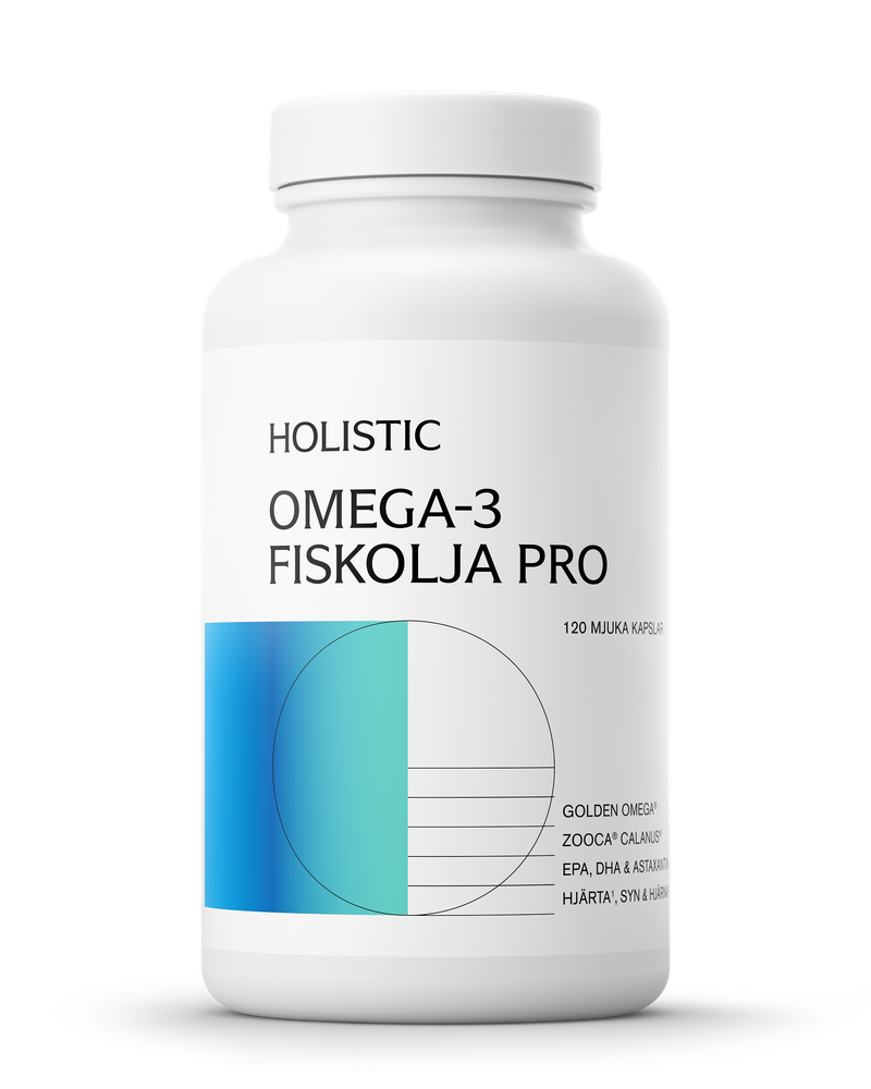 Omega-3 fiskolja Pro, 120 kapslar (1 av 5)